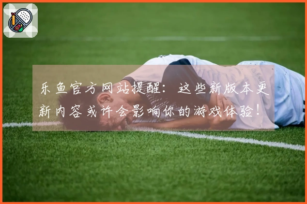 乐鱼官方网站提醒:这些新版本更新内容或许会影响你的游戏体验!